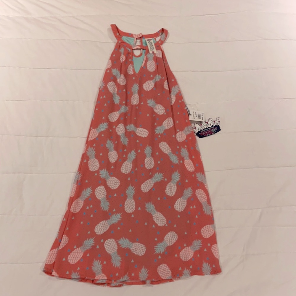 Cute Pineapple Summer Dress